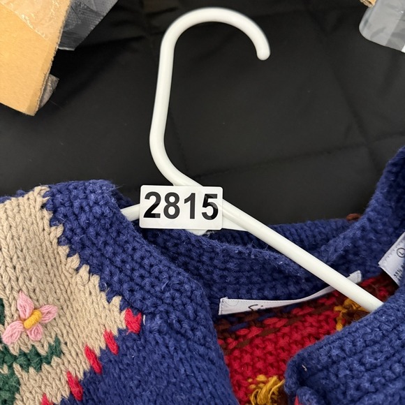 Signature by Northern Isles Hand Knitted Cabincore Cardigan Grandma Sweater L - Picture 16 of 16